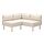 LILLEHEM - sofa sudut modular, 2 dudukan, Vissle krem/kayu | IKEA Indonesia - PE922511_S1