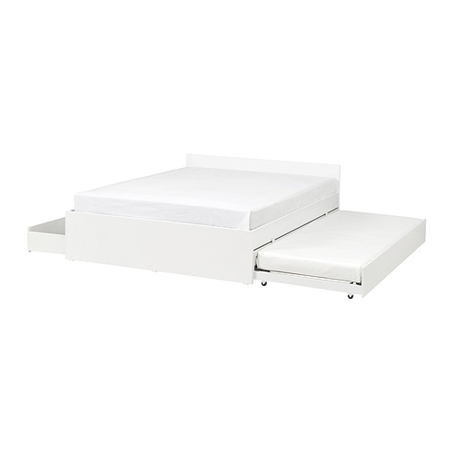 VIHALS rangka tidur, 2box/1ranjang sorong