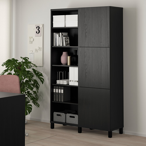 BESTÅ storage combination with doors
