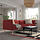 LILLEHEM - sofa modular 4 dudukan, Gunnared/cokelat-merah kayu | IKEA Indonesia - PE922548_S1