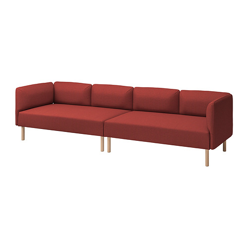 LILLEHEM sofa modular 4 dudukan