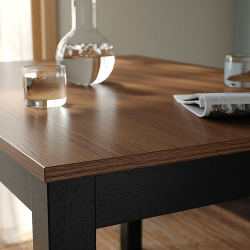 ODGER/ÅLHULT table and 6 chairs