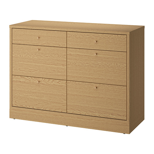 TONSTAD lemari 6 laci