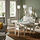 MALINDA - bantal kursi, krem, 40/35x38x7 cm | IKEA Indonesia - PE989055_S1