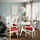 MALINDA - bantal kursi, merah tua, 40/35x38x7 cm | IKEA Indonesia - PE989058_S1