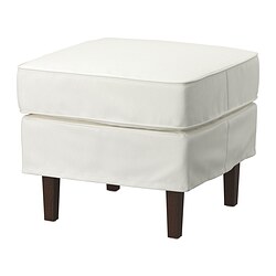 ROCKSJÖN - Footstool, Blekinge white