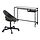 VITTSJÖ/ELDBERGET desk and chair