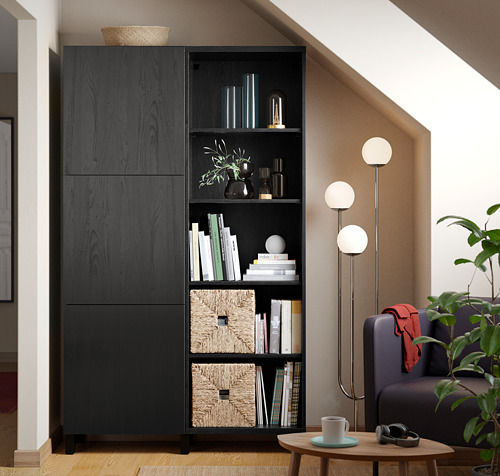 BESTÅ storage combination with doors