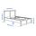 FÅGELFJÄLLET bedroom furniture, set of 5