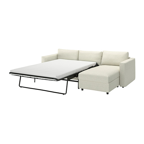 VIMLE 3-seat sofa-bed with chaise longue
