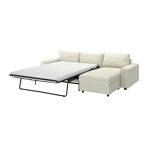 VIMLE 3-seat sofa-bed with chaise longue