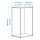 LASTARE frame with doors