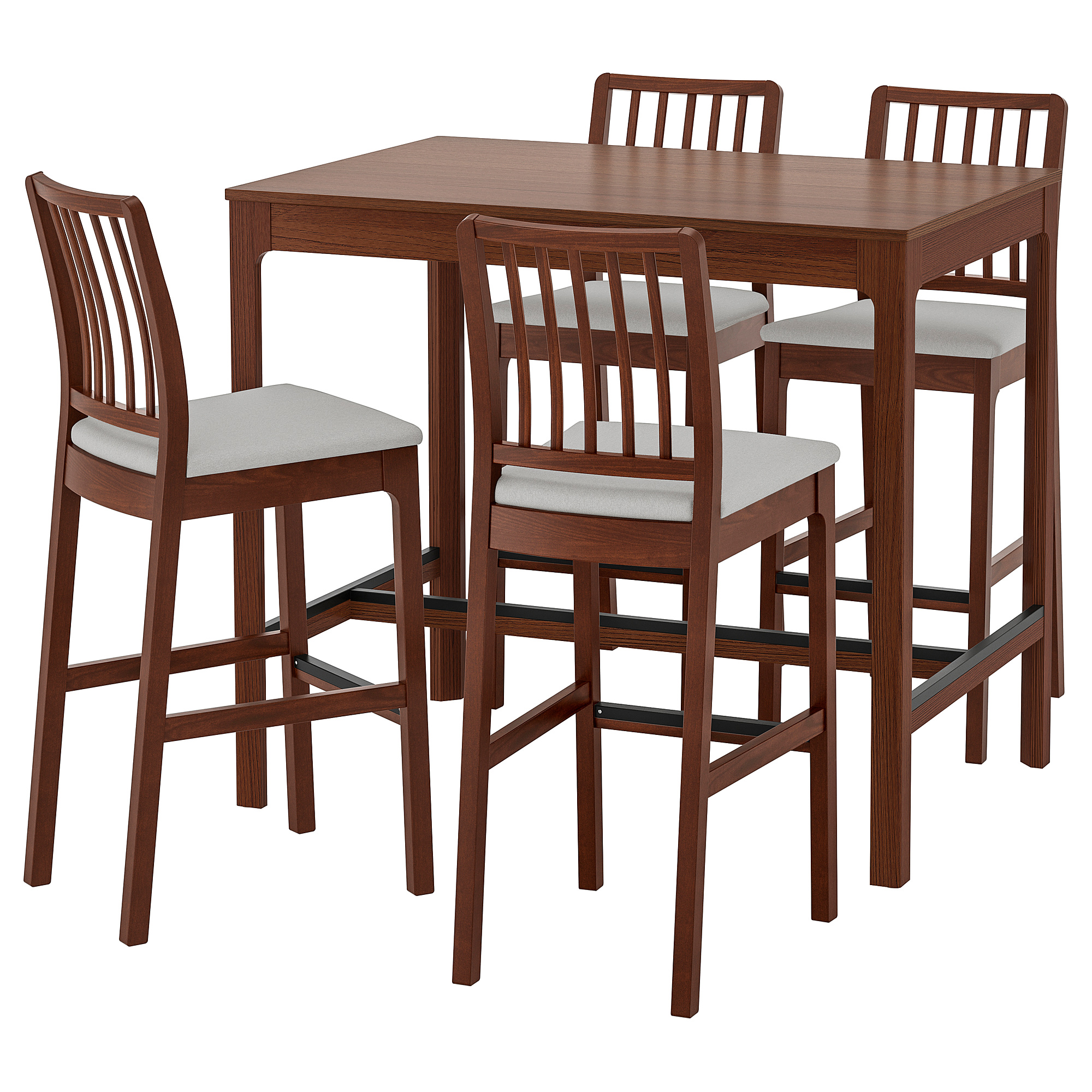 Ekedalen Ekedalen Bar Table And 4 Bar Stools Ekedalen Ekedalen Bar Table And 4 Bar Stools