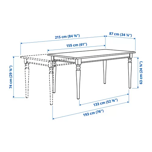 INGATORP Measurement Illustration