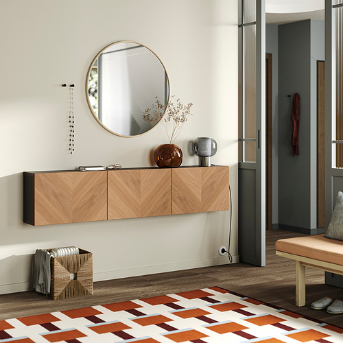 BESTÅ wall-mounted cabinet combination