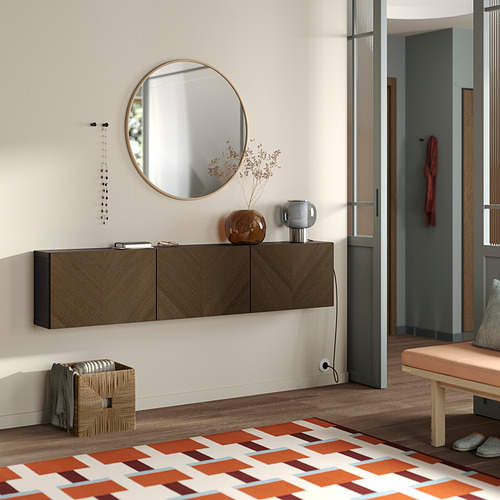 BESTÅ wall-mounted cabinet combination