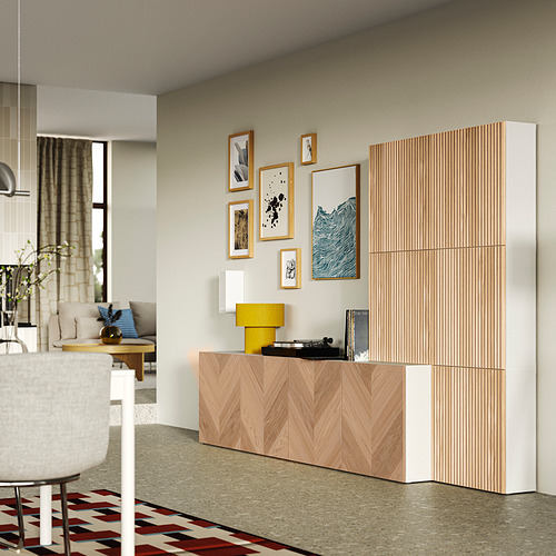 BESTÅ storage combination with doors