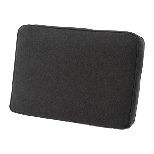 FRÖSÖN/DUVHOLMEN seat cushion, outdoor, dark grey, 124x62 cm - IKEA