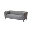 KLIPPAN - 2-seat sofa, Dimmelsvik dark grey