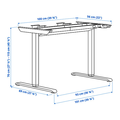 TRAVSPORT Measurement Illustration