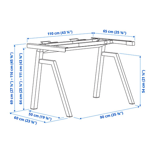 TROTTEN Measurement Illustration