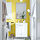 HAVBÄCK/ORRSJÖN wash-stnd w doors/wash-basin