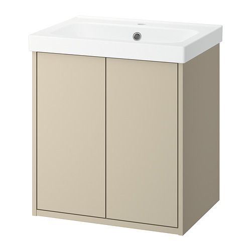 HAVBÄCK/ORRSJÖN wash-stnd w doors/wash-basin