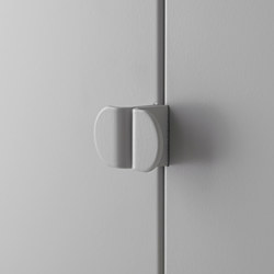 LIXHULT - Kabinet, logam/abu-abu, 60x35 cm