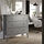GULLABERG - lemari 3 laci, abu-abu/fungsi ikat/buka, 99x48x100 cm | IKEA Indonesia - PE951169_S1