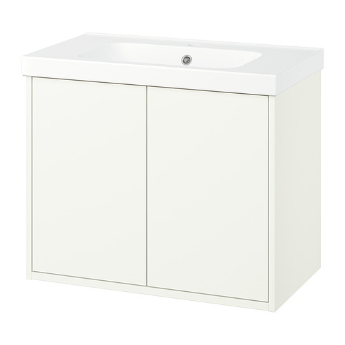 HAVBÄCK/ORRSJÖN wash-stnd w doors/wash-basin