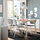 VIHALS/LISABO table and 4 chairs