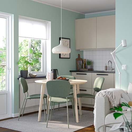 VIHALS/LISABO table and 4 chairs