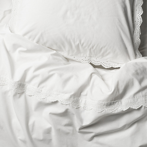 BIRGITTARÖNN sarung duvet dan 2 sarung bantal