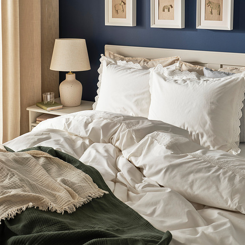 BIRGITTARÖNN sarung duvet dan 2 sarung bantal