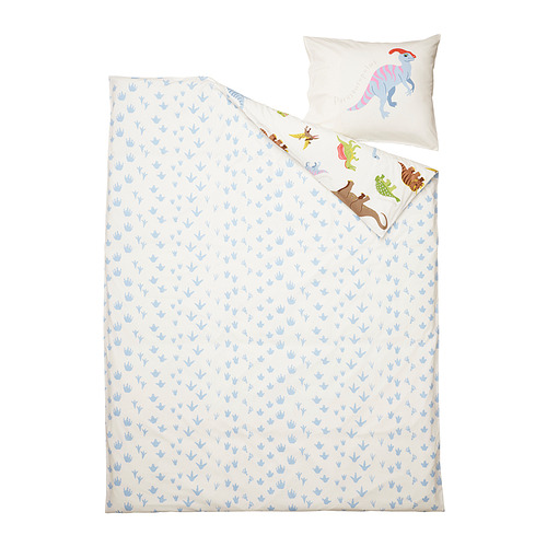 JÄTTELIK sarung duvet dan sarung bantal
