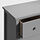 GULLABERG - chest of 8 drawers, grey/anchor/unlock-function, 89x48x122 cm | IKEA Indonesia - PE951187_S1