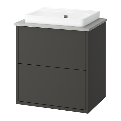 HAVBÄCK/ORRSJÖN wash-stnd w drawers/wash-basin