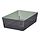 KUGGIS - kotak, transparan hitam, 18x26x8 cm | IKEA Indonesia - PE923078_S1
