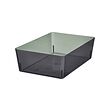 KUGGIS - kotak, transparan hitam, 18x26x8 cm | IKEA Indonesia - PE923078_S2