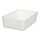 KUGGIS - box, white, 18x26x8 cm | IKEA Indonesia - PE923079_S1