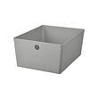 KUGGIS - box, light grey, 26x35x15 cm | IKEA Indonesia - PE923080_S2