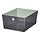 KUGGIS - box, transparent black, 26x35x15 cm | IKEA Indonesia - PE923081_S1