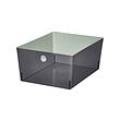 KUGGIS - box, transparent black, 26x35x15 cm | IKEA Indonesia - PE923081_S2