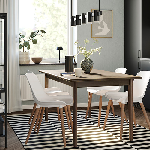 GRÖNSTA/SKANSNÄS table and 4 chairs