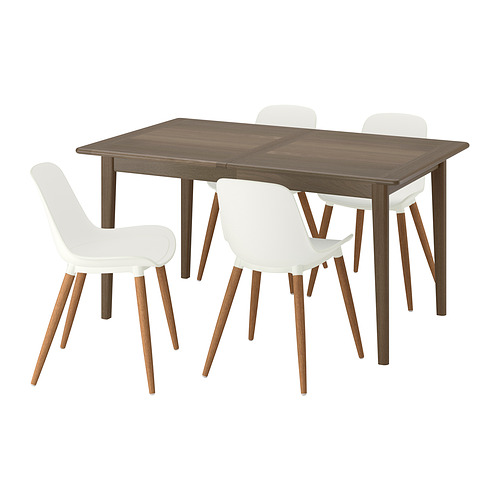 GRÖNSTA/SKANSNÄS table and 4 chairs