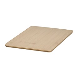 KUGGIS - Lid, bamboo, 18x26 cm