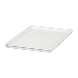 KUGGIS - Lid, white, 18x26 cm