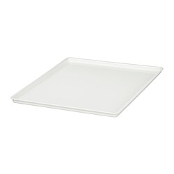 KUGGIS - Lid, white, 26x35 cm