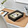 KUGGIS - kotak, transparan hitam, 18x26x8 cm | IKEA Indonesia - PE923122_S1