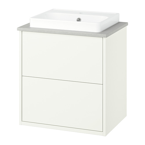 HAVBÄCK/ORRSJÖN meja cuci dgn laci-laci/wastafel